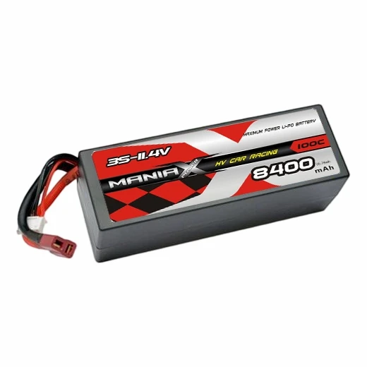 Batéria do pretekárskeho auta HV Lipo 3S-11,4V 8400mAh 100C s pevným puzdrom